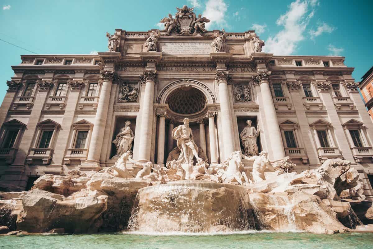 фонтанът Треви в Рим