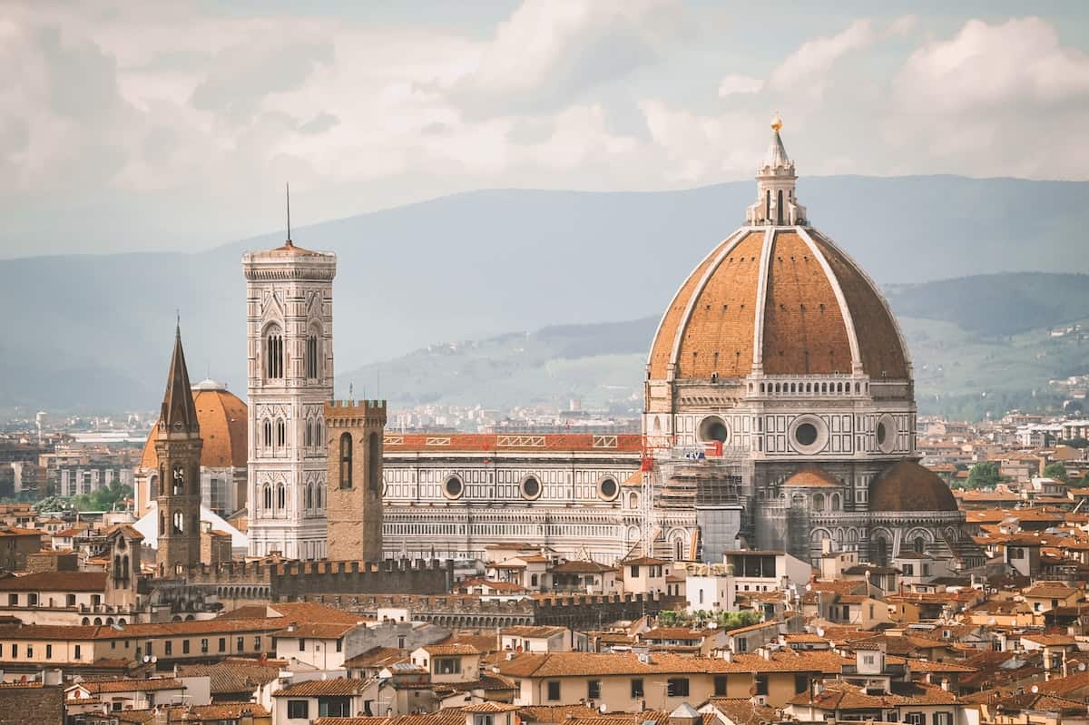 op tournee in Florence - dit is de Duomo
