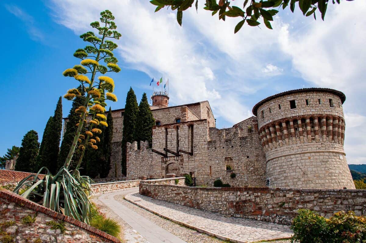 Die Burg von Brescia