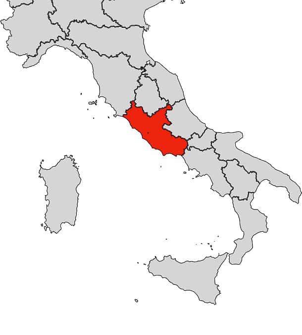 イタリア20州の紹介