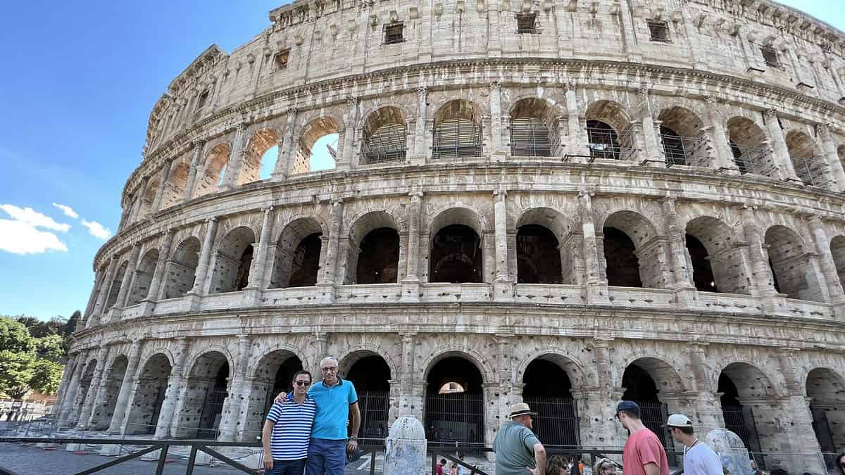 Rom das Kolosseum